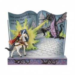 Figurine Storybook Prince Philippe Et Le Dragon Malefique Disney Traditions