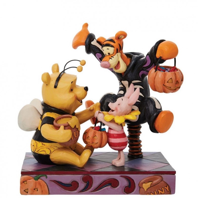 Figurine Winnie L'ourson Ses Amis A Halloween Disney Traditions