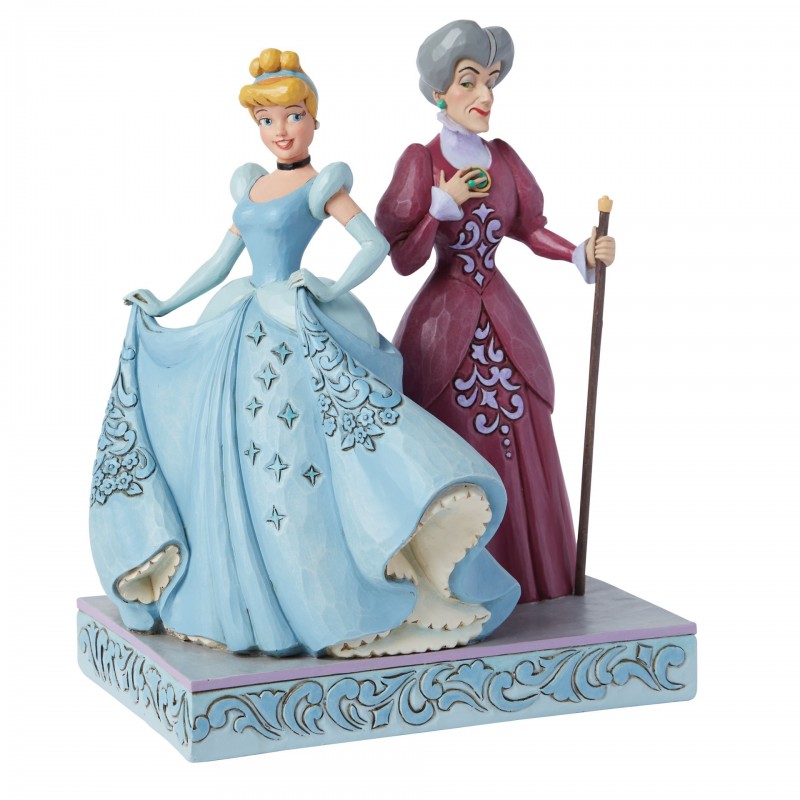 Figurine Cendrillon Vs Lady Tremaine Disney Traditions