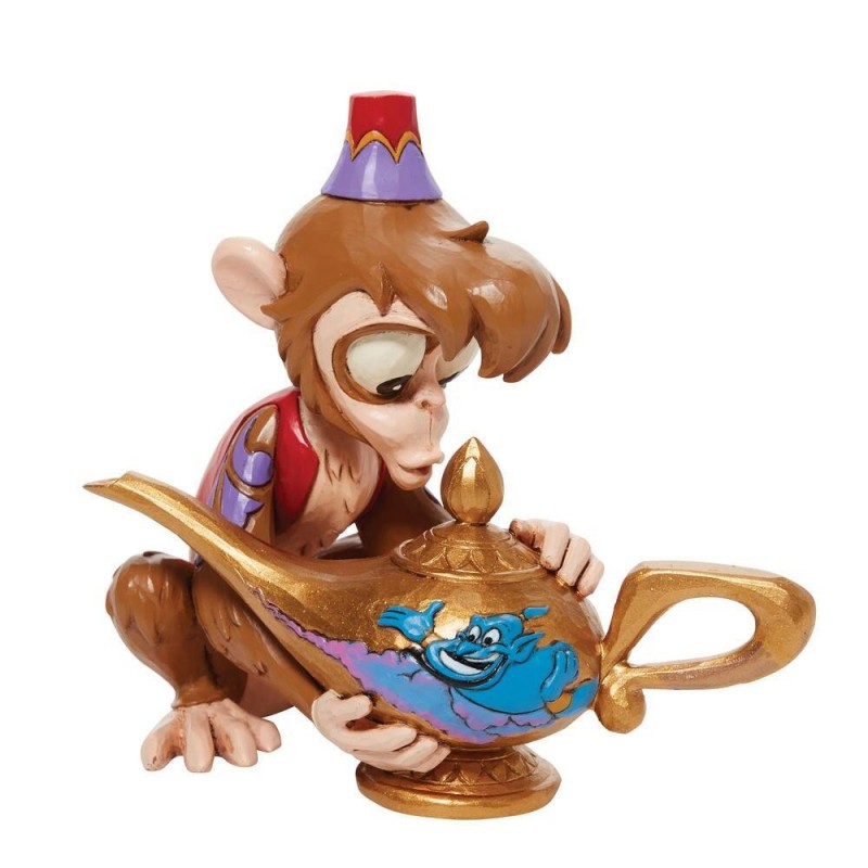 Figurine Abu Avec La Lampe Du Genie Disney Traditions