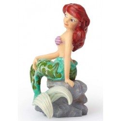 Figurine Ariel Sur Son Rocher Disney Traditions