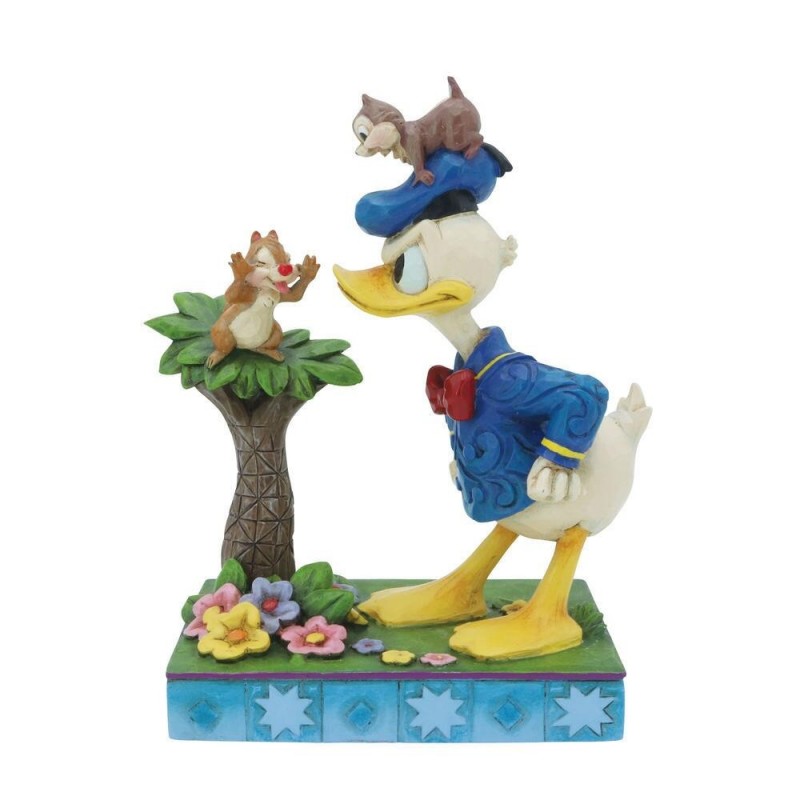 Figurine Donald Avec Tic Tac Disney Traditions