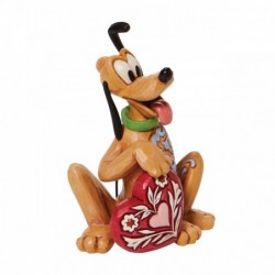 Figurine Mini Pluto Love Window Box Disney Traditions