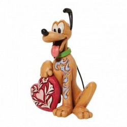 Figurine Mini Pluto Love Window Box Disney Traditions