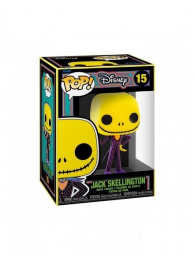 Figurine Funko Pop 15 Jack Blacklight Disney L'étrange Noël De Monsieur Jack