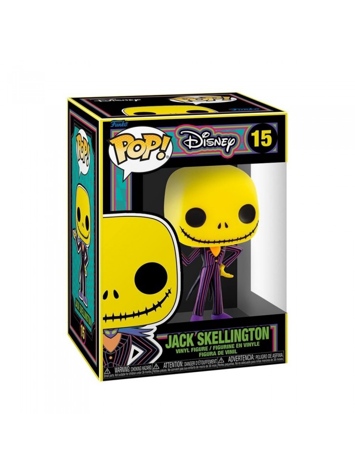 Figurine Funko Pop 15 Jack Blacklight Disney L'étrange Noël De Monsieur Jack