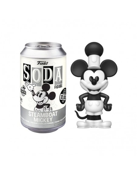 Figurine Vinyl Soda Steamboat Willie Disney Mickey