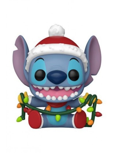 1504 Stitch Avec Une Guirlande Lumineuse Disney Lilo Et Stitch