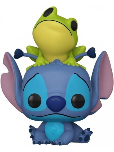 Figurine Lilo Stitch Pop Vinyl Figurine Stitch W/Frog 9 cm