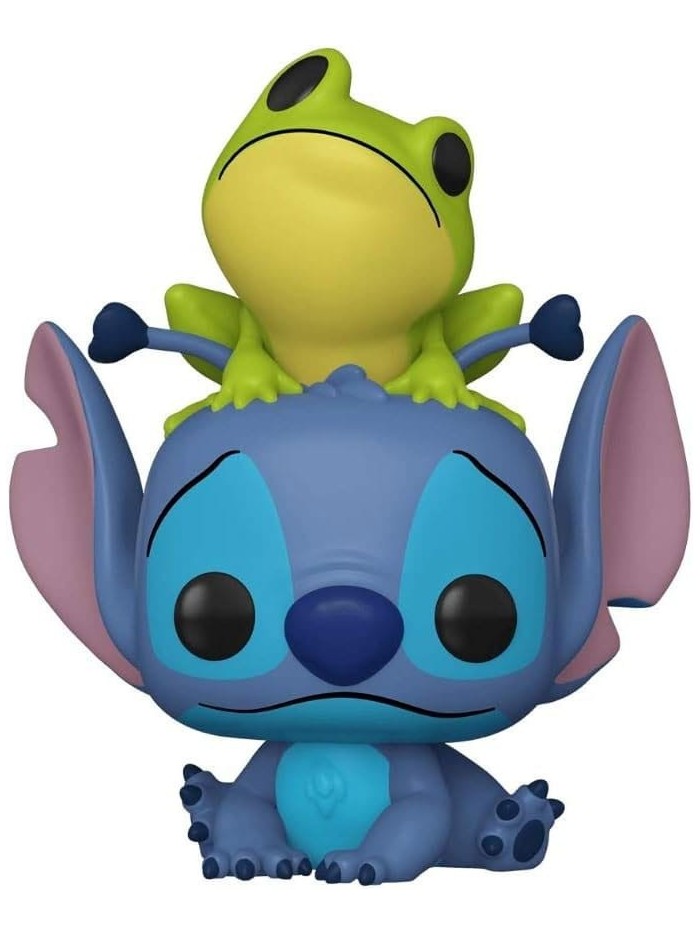 Figurine Lilo Stitch Pop Vinyl Figurine Stitch W/Frog 9 cm