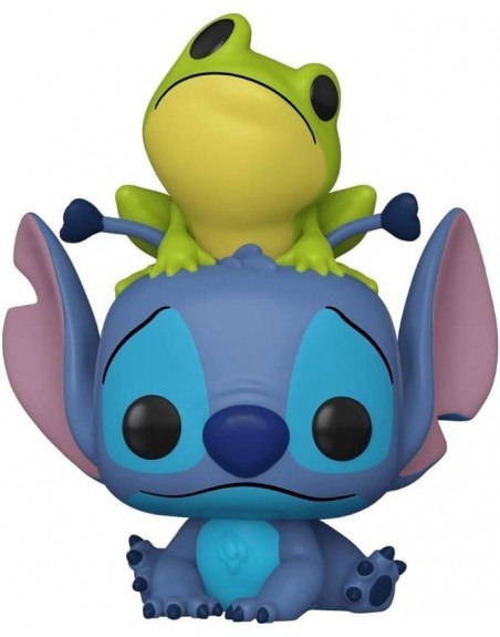 Figurine Lilo Stitch Pop Vinyl Figurine Stitch W/Frog 9 cm