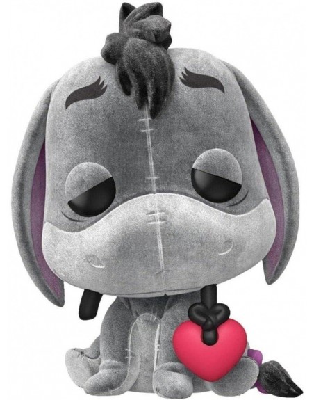 Animation Vinyl Figurines Eeyore W/Heart(Fl) 9 cm