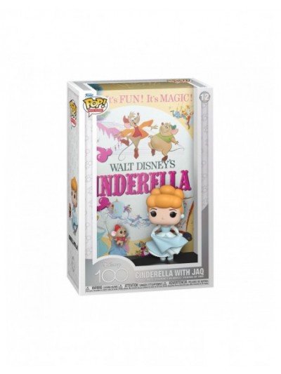 Figurine Funko Pop 12 Cendrillon Movie Poster Disney's 100Th