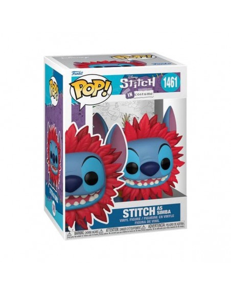 Figurine Funko Pop 1461 Stitch Simba Disney Lilo Et Stitch