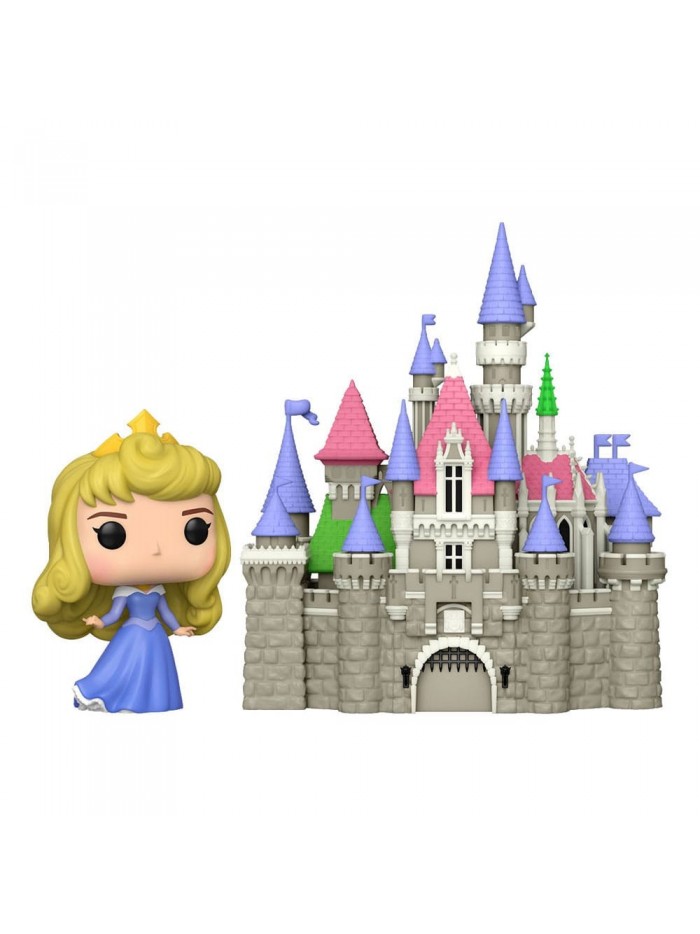 Figurine Funko Pop Town 29 Aurore Et Château La Belle Au Bois Dormant