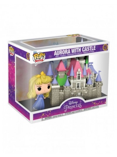 Figurine Funko Pop Town 29 Aurore Et Château La Belle Au Bois Dormant