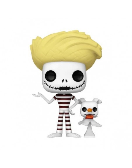 Figurine Funko Pop 1470 Jack Avec Zéro À La Plage L'étrange Noël De Monsieur Jack