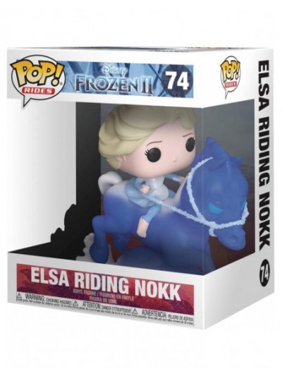 Figurine Funko Pop Rides 74 Disney Frozen 2 Elsa Sur Le Nokk