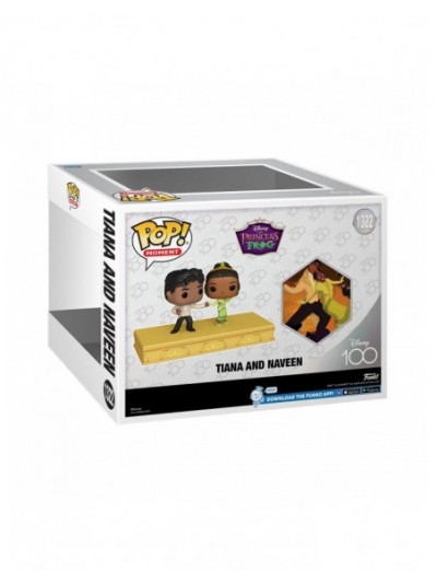 Funko Pop 1322 Tiana Et Naveen Disney's 100Eme Anniversaire