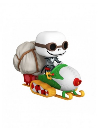 Figurine Funko Pop Rides 104 L'étrange Noël De Monsieur Jack Jack En Snowmobile