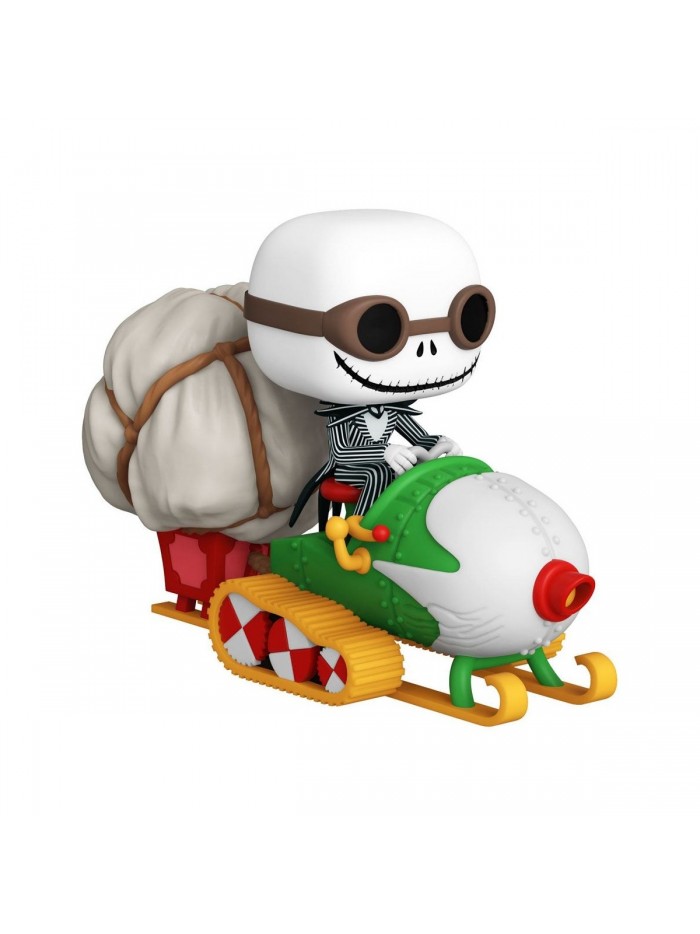 Figurine Funko Pop Rides 104 L'étrange Noël De Monsieur Jack Jack En Snowmobile