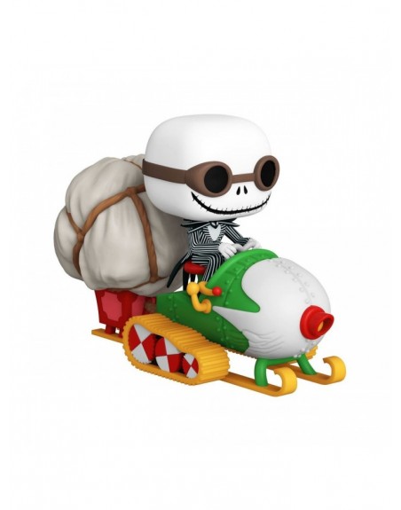 Figurine Funko Pop Rides 104 L'étrange Noël De Monsieur Jack Jack En Snowmobile