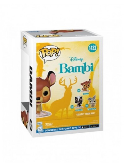 Figurine Funko Pop 1433 Bambi 80Ème Anniversaire Disney