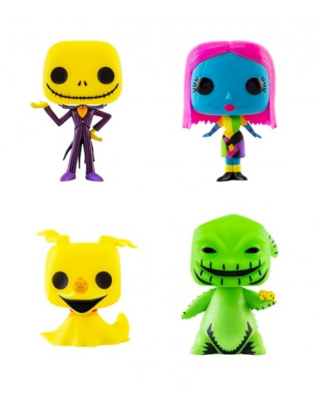 Figurine Pack De 4 Funko Pop Movies Vinyl L'étrange Noël De Monsieur Jack Emea