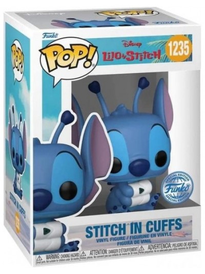 Figurine Funko Pop 1235 Lilo Stitch Stitch Menotté