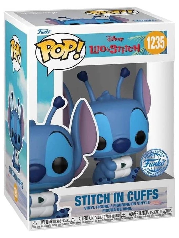 Figurine Funko Pop 1235 Lilo Stitch Stitch Menotté