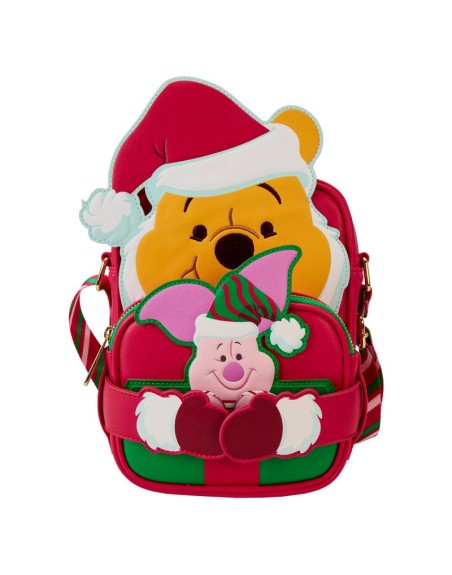 Sac À Bandoulière Avec Porte-Monnaie Winnie Cosplay Père Noël Et Porcinet