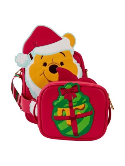 Sac À Bandoulière Avec Porte-Monnaie Winnie Cosplay Père Noël Et Porcinet