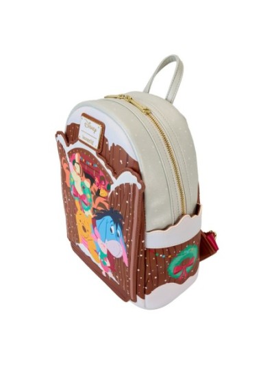 Mini Sac À Dos Lumineux Vœux De Noël Disney Loungefly Winnie L'ourson Et Ses Amis