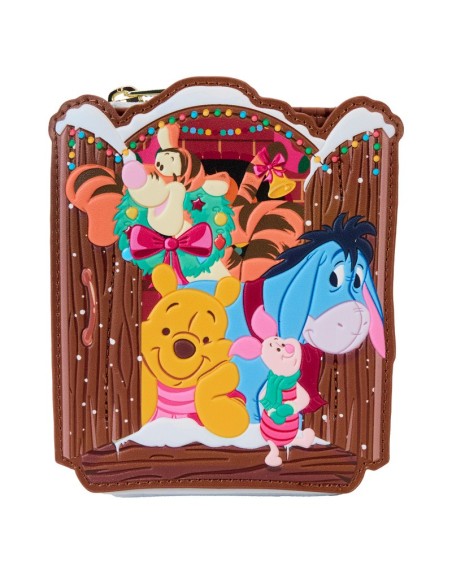 Portefeuille Vœux De Noël Disney Loungefly Winnie L'ourson Et Ses Amis