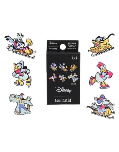 Pin Boite Mystère Winter Wonderland Disney Loungefly Mickey Friends