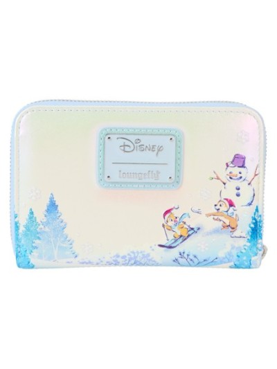 Portefeuille Mickey Friends Winter Wonderland Scene Disney Loungefly