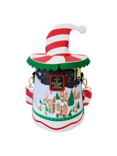 Sac À Bandoulière Carrousel De Cannes À Sucre Rotatif Disney Loungefly L' L'étrange Noël De Monsieur Jack