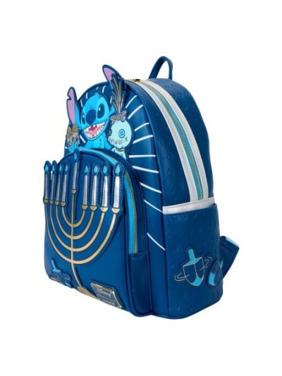 Mini Sac À Dos Lumineux Stitch Hanukkah Menorah Disney Loungefly