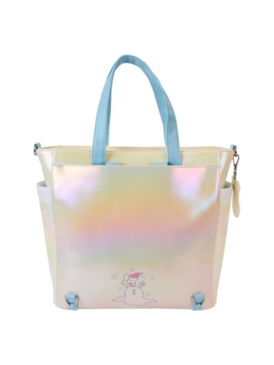 Tote Bag Convertible Sac À Dos Mickey Friends Winter Wonderland Scene