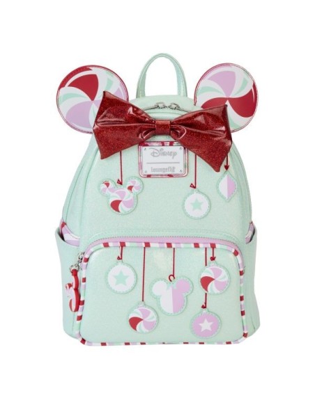 Mini Sac À Dos Minnie Décorations De Noël Menthe Poivrée Disney Loungefly