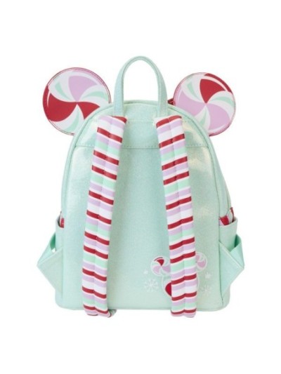 Mini Sac À Dos Minnie Décorations De Noël Menthe Poivrée Disney Loungefly