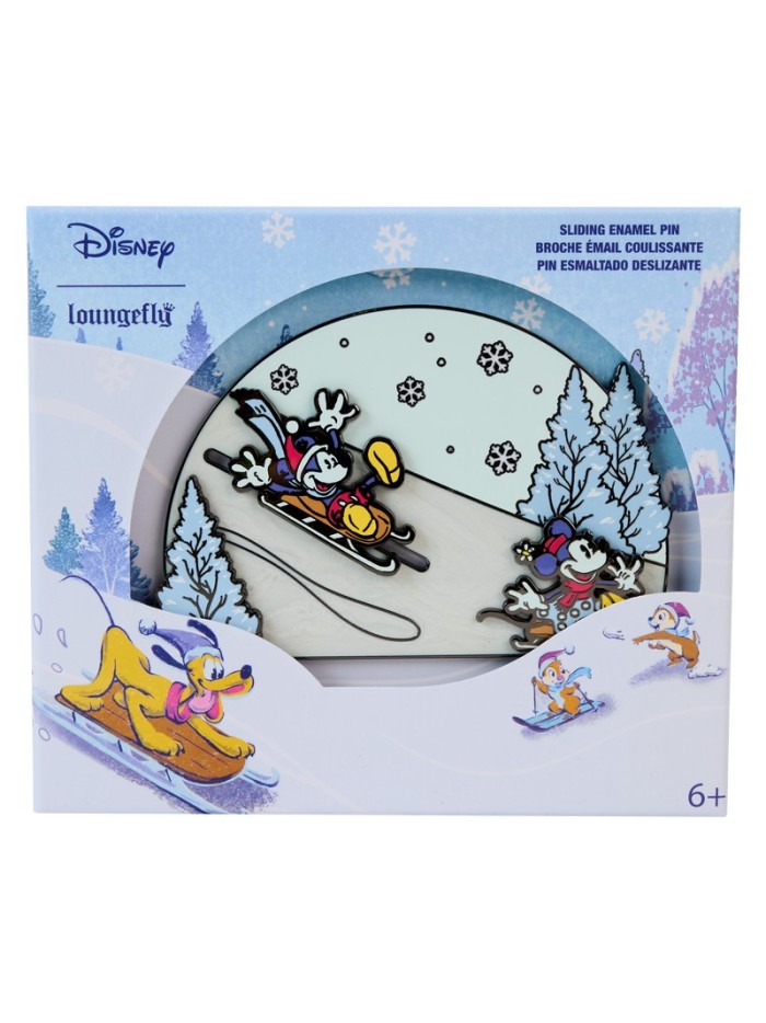 Pin Coffret Collector Mickey Friends Winter Wonderland Disney Loungefly