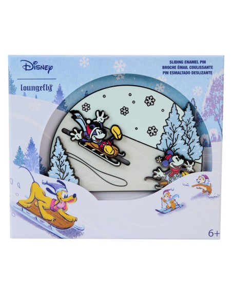 Pin Coffret Collector Mickey Friends Winter Wonderland Disney Loungefly