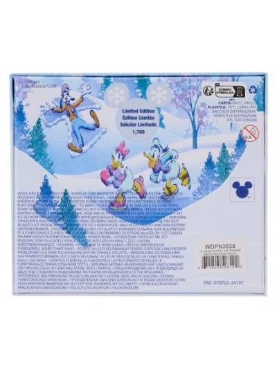 Pin Coffret Collector Mickey Friends Winter Wonderland Disney Loungefly