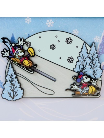 Pin Coffret Collector Mickey Friends Winter Wonderland Disney Loungefly