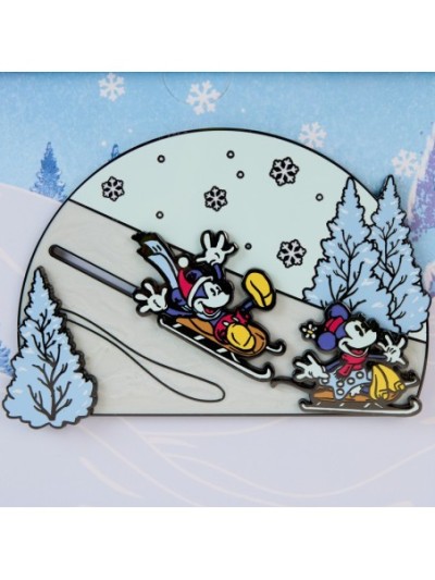 Pin Coffret Collector Mickey Friends Winter Wonderland Disney Loungefly