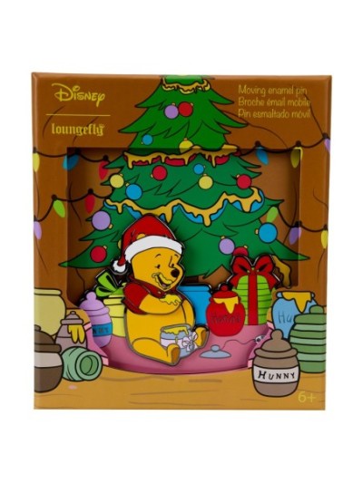 Pin's Coffret Collector Winnie L'ourson Cadeau Miel Disney Loungefly Winnie L'ourson