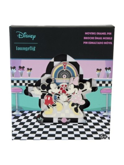 Pin's Mickey Et Minnie Soirée En Amoureux Juke Box Disney Mickey Et Minnie