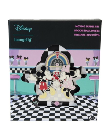 Pin's Mickey Et Minnie Soirée En Amoureux Juke Box Disney Mickey Et Minnie