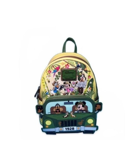 Mini Sac À Dos Exclusif Mickey Ses Amis Expédition Dans La Jungle Disney Loungefly